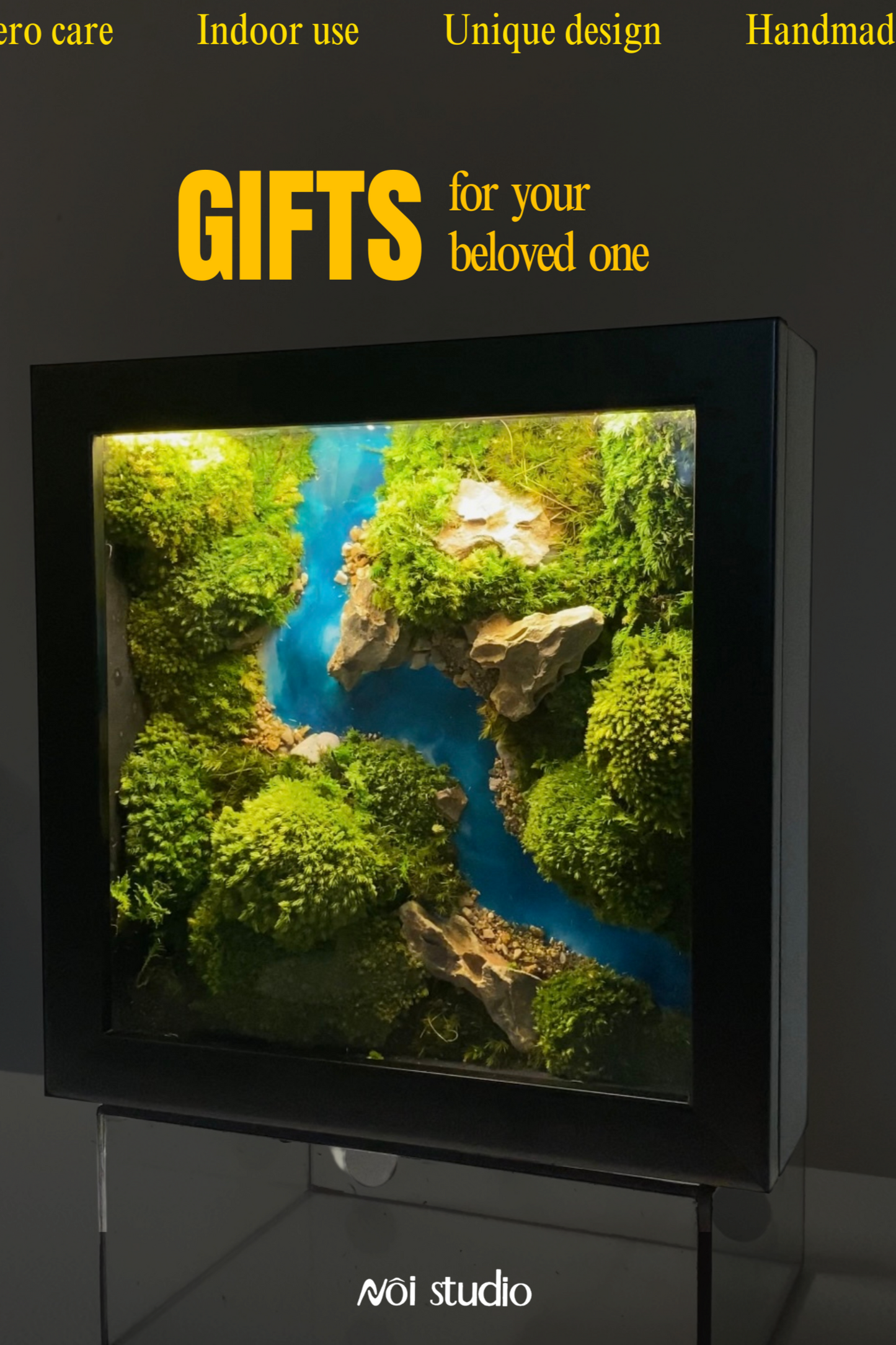 KHUÊ moss lamp