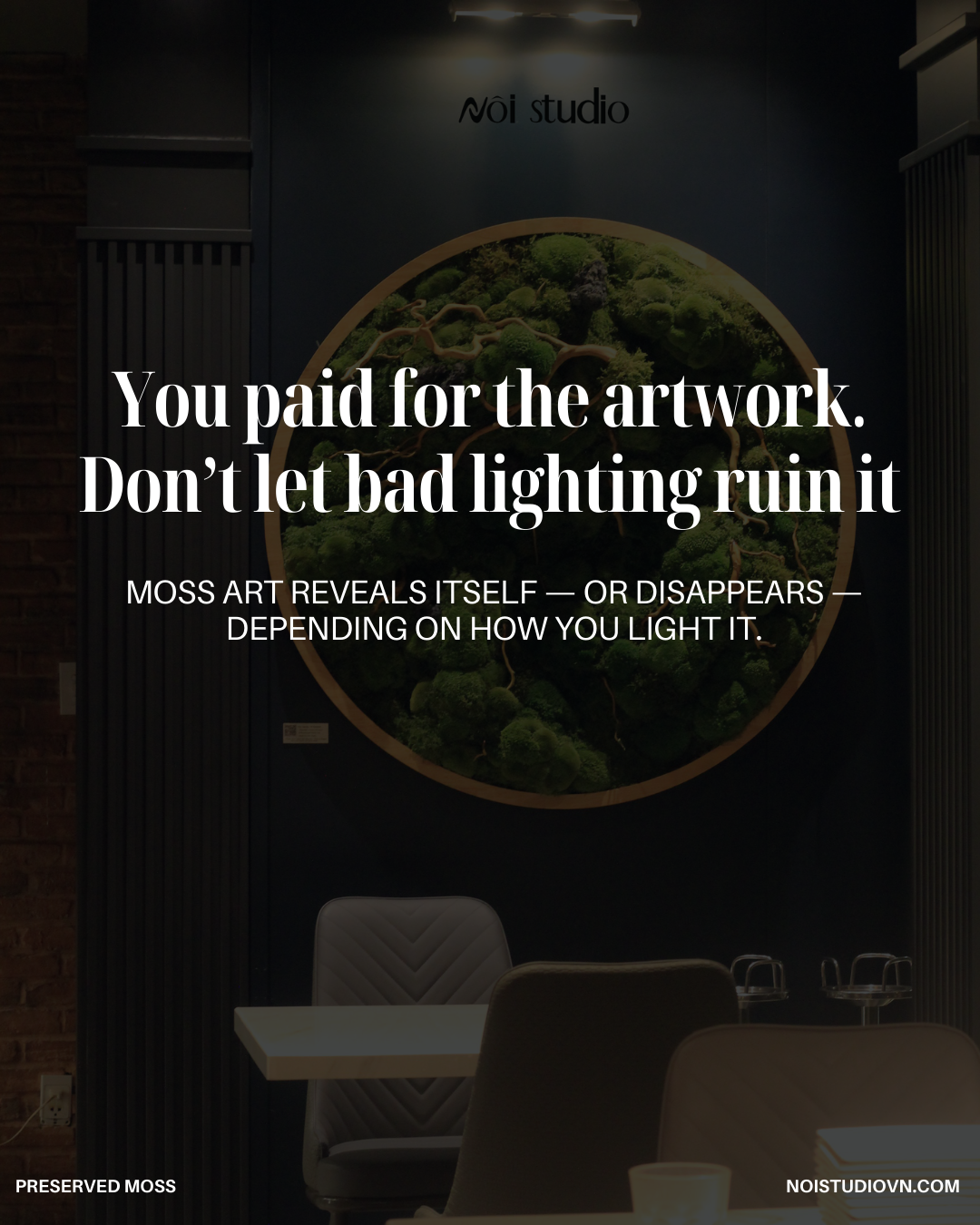 Light Is Not Optional: Why Moss Art Lives or Dies by Lighting