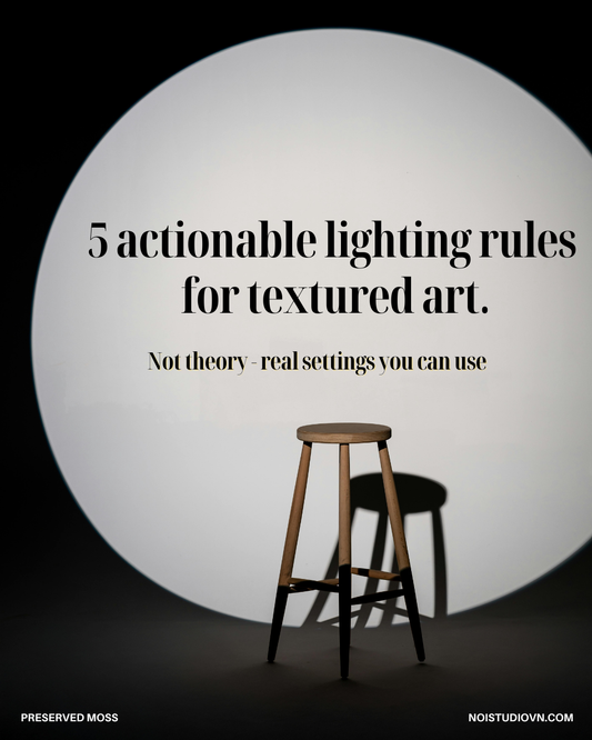 Practical Lighting Tips for Moss Art (That Actually Work)